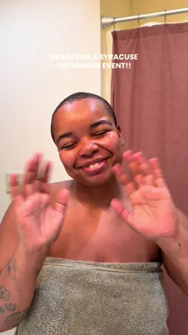 getting ready for a local syracuse influencer event?? legit never thought those would be words coming out of my mouth!!  i’ve been to a few events like this before in NYC, but to be able to attend one in the city i live in is SO cool!!!  current skincare faves that helped my skin look right for the night: @Peach & Lily rice wine toner, @TULA skincare ‘spresso under eye balm, @Clinique all about eyes, @Good Molecules niacinamide serum, @Charlotte Tilbury magic water cream @Uncharted Stores @nora fleming #influencerevent #syracuse #livelifeuncharted #norafleming 