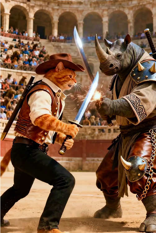 Part 3 is here—the story left unfinished in part 2 continues now!!#ai #fyp #funnyvideos #orangecat #catstory 