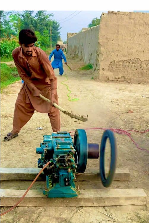 DANGEROT⚠️ MAN NEW EXPERIENCE DIESEL ENGINE START 