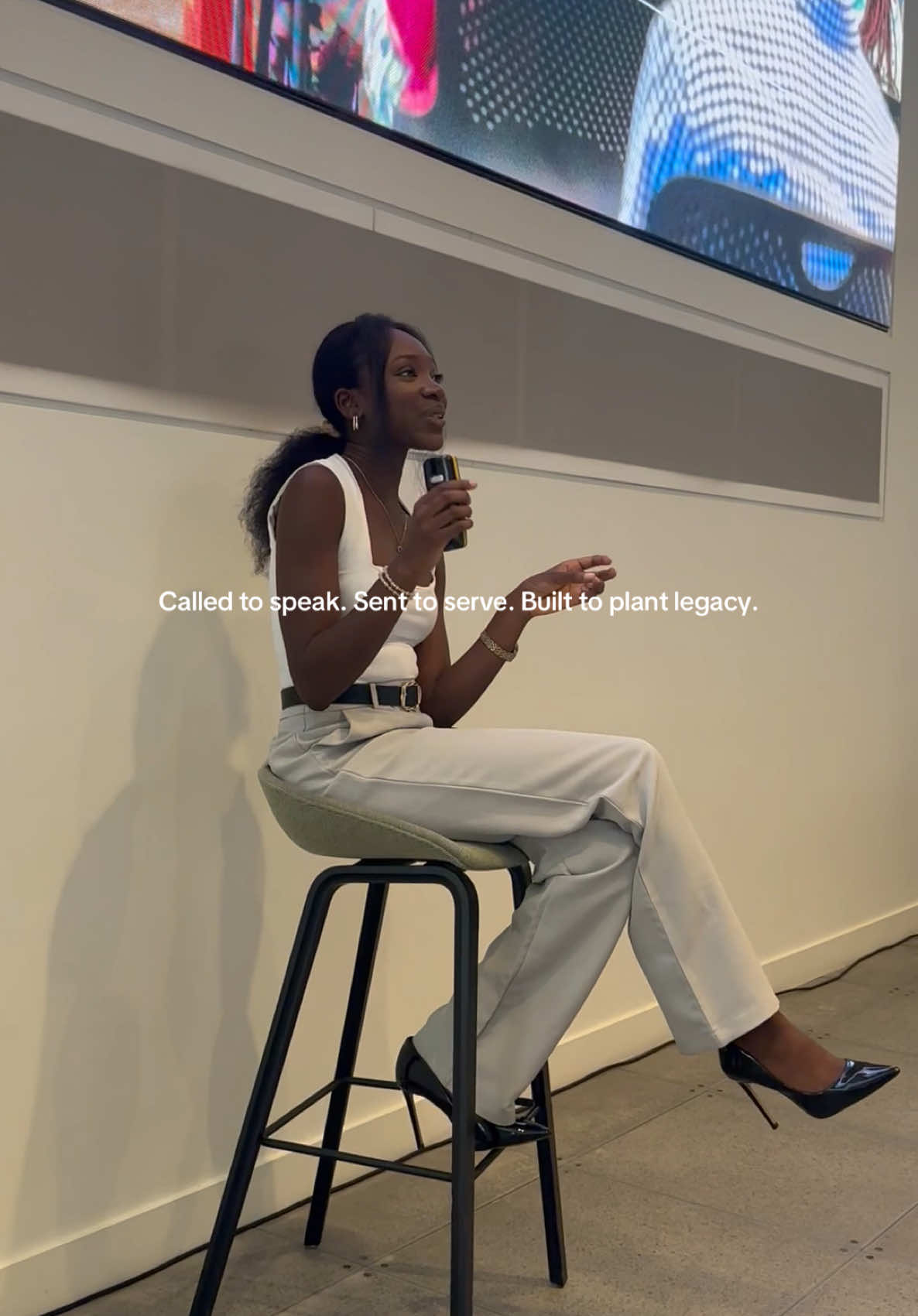 Every room I walk into is a chance to plant something deeper. Truth. Confidence. Hope. It’s bigger than the moment. It’s about what I leave behind. #purpose #legacy #godsgrace #mypurpose #womeninleadership 