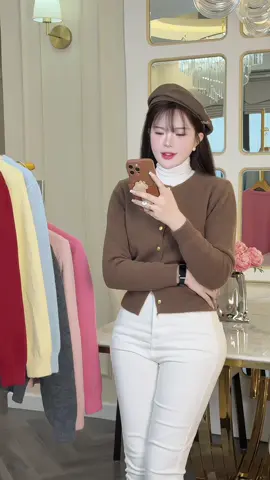 Áo Khoác Len Cardigan #champhanriview 