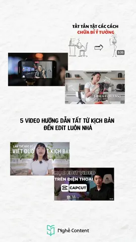 Mấy sốp mới xây kênh mà bảo không biết làm gì đâu, vào lụm ngay 5 video này ik nè. Có cả hướng dẫn edit quay dựng đến ý tưởng kịch bản lun nhá #nghecontent #contentviral #nvnm #content