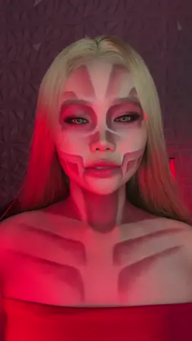 I tried🥹 #halloweenmakeup #makeupinspo #foryoupage #makeuplook #fypシ 