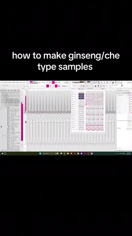 lil beat tutorial, decided to record myself making a beat for the first time so ill drop a breakdown to it, full video drops on youtube @ 4pm for those that care☔️💜 #ginseng #che #producer #artist 