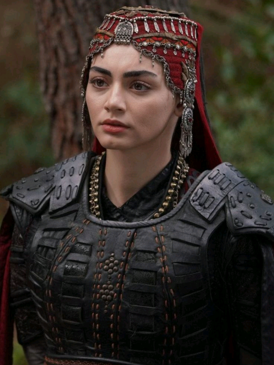 | BALA HATUN | Fun fact: Bala Hatun and Malhun Hatun are actually the same person! There is no known grave or tomb belonging to Malhun Hatun only one belonging to Rabia Bala Hatun. Some historians also believe they were the same person. Even though it’s quite a controversial topic, I personally think so too. #kurulusosman #balahatun #ozgetorer #ottomanempire #fyp 