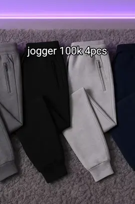 celana jogger 100k dapet 4pcs#affiliatetiktok #fyp #viral #joggerpants #joggerstyle #joggers 