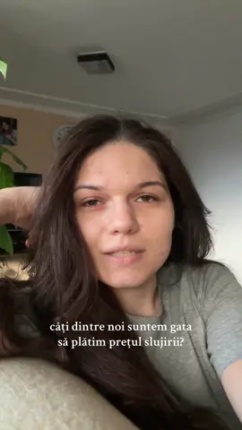 Oamenii vor trezire, schimbare dar nu sunt gata să plătească slujirii urmării lui Isus. Ești tu gata să te pui deoparte pentru Dumnezeu, să fii diferit fără de ceilalți și să te lași condus de duhul sfânt?