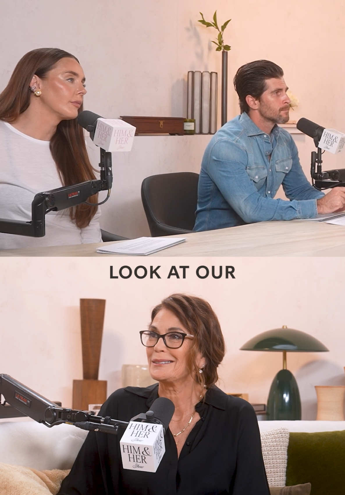 @Teri Hatcher talks men vs. women aging! #himandherpodcast #tscpodcast #podcastclips #aging #realhousewives 