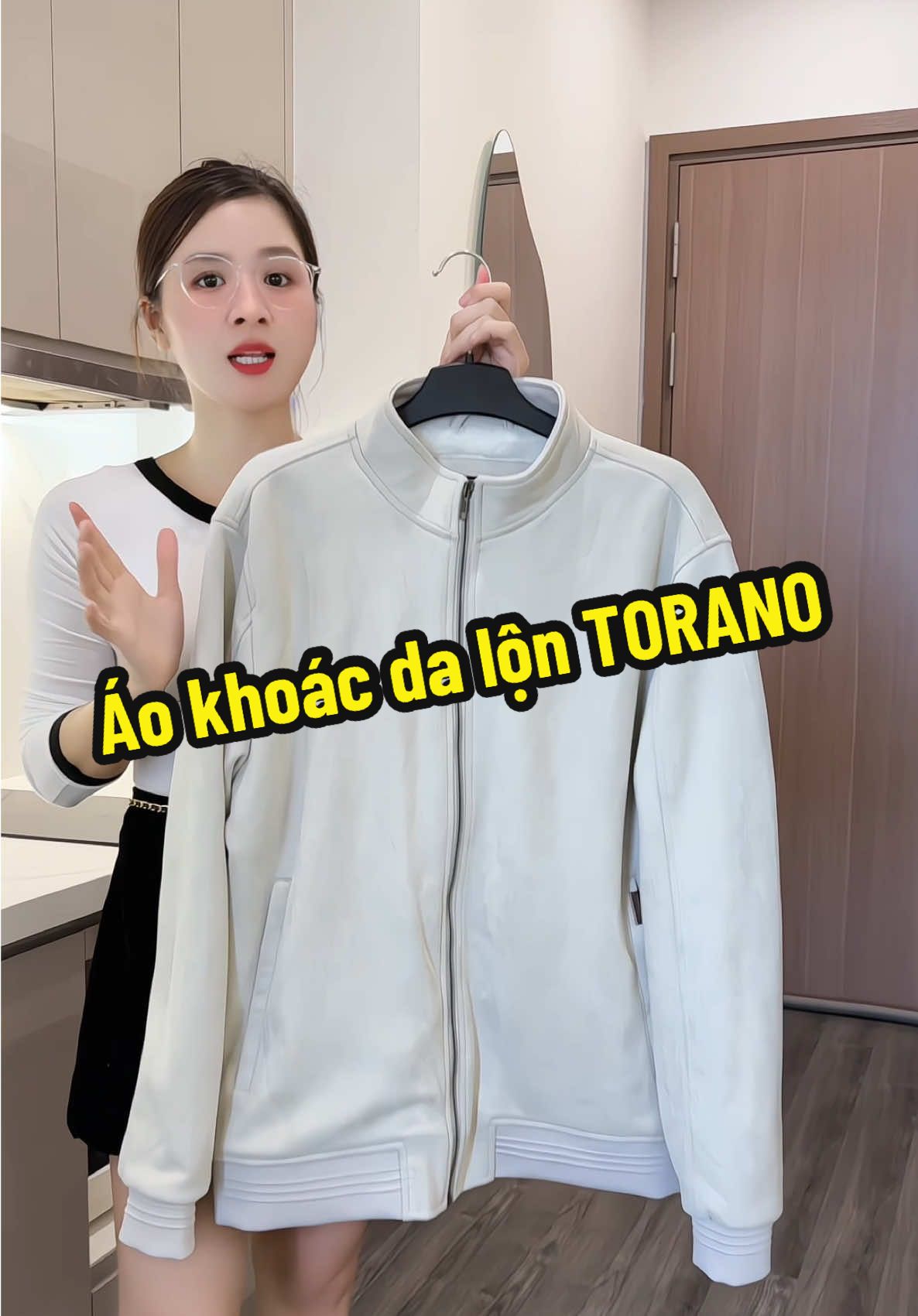 Áo khoác da lộn lót lông siêu ấm - sang #TORANO #phuongsongsinh #phuongvinguyen #aokhoac #aokhoacdalon 