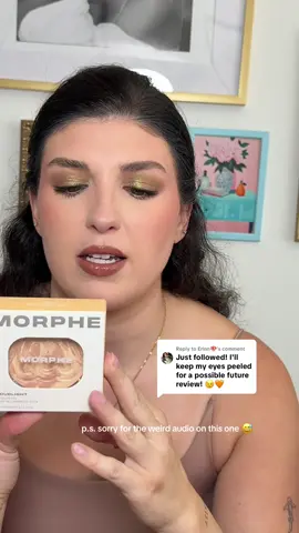 Replying to @Erinn🍄 I got my hands on the new @Morphe Cosmetics finishing powder and it is pretty!! I’ve got to do some more testing with it, but so far, I really like it! And it’s a great price! #finishingpowder #morphecosmetics #drugstoremakeup #makeup 