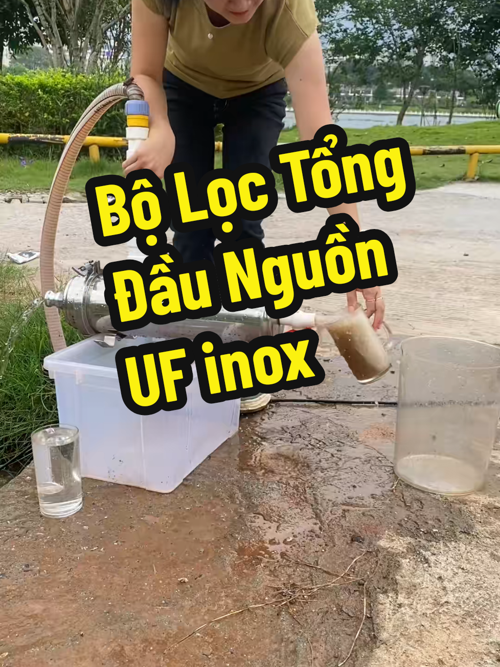 Bộ Lọc Tổng Đầu Nguồn UF inox #locnuoc #locnuocsinhhoat #locnuocdaunguon #locnuocgiengkhoan #locnuoctapchat
