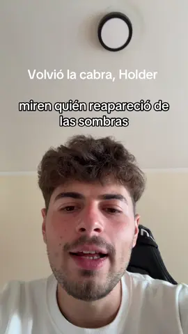 Volvió la cabra, Holder #holder #tomasholder #goat🐐 #volvio #reaccion @tomasholder_77 