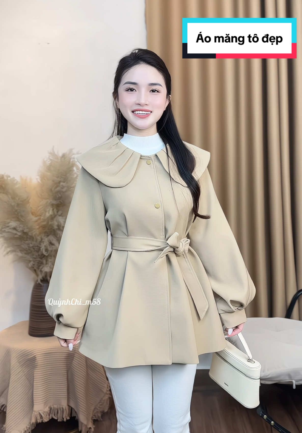 Áo măng tô dáng ngắn thiết kế cổ sen tiểu thư sang chảnh , chất đẹp màu xinh #aokhoacmangto #aomangto #aomangtodep #aokhoacnu #aokhoacnuxinh 