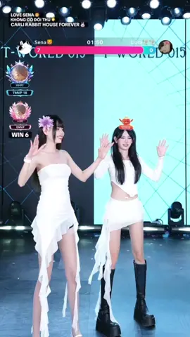 Hai cổ girl cháy phố #Sena🦁 #Liara🕊️ #tworld015 