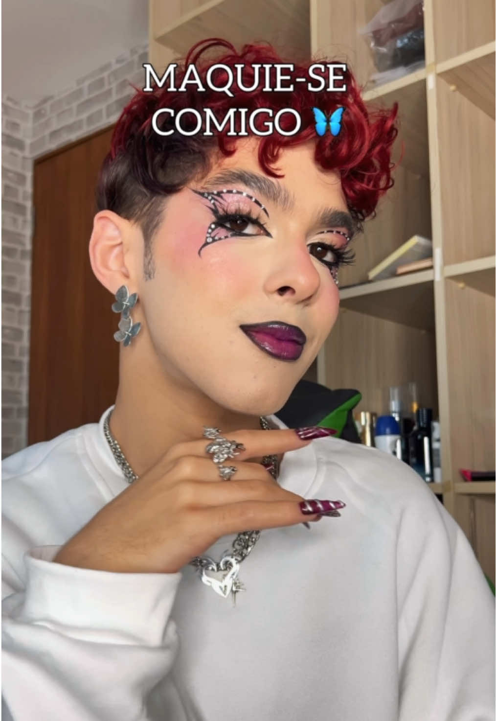 delineado borboleta 🦋😘