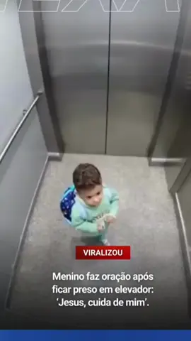 Quando o medo bate, a fé abre portas! Um menino fica preso no elevador e faz o que muitos esquecem de fazer: ora com o coração. E o impossível acontece... ✨ #Fé #Oração #Milagre #DeusÉFiel #ConfieEmDeus 