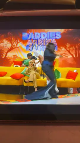 lol damn saucy!!! He acting just like we would if we was the host lol #baddiesafrica #baddiesreunion #zeusnetwork 