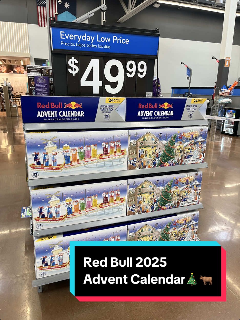 It’s hereeeee😍🎄🐂 #RedBull #RedBullAdventCalendar