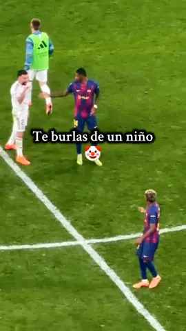 Carvajal burlándose de Yamal 🤡 #carvajal #lamineyamal #realmadrid  #polemica #fcbarcelona 