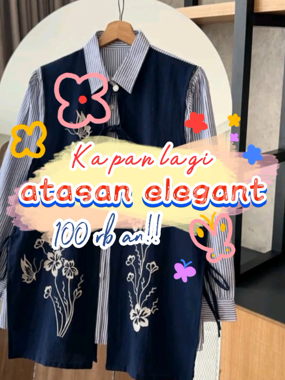 atasan kemeja vest #atasan #kemeja #kemejavest #fyp #allahummashollialasayyidinamuhammad 