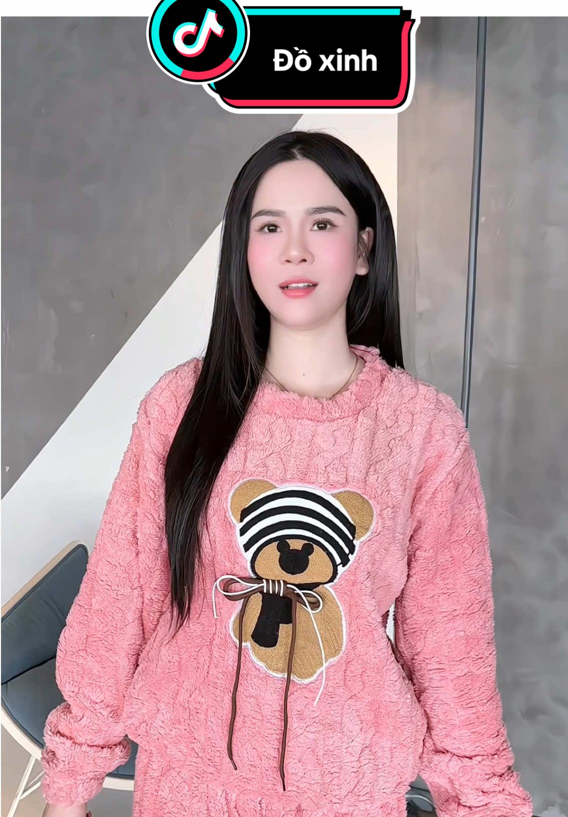 B90 Bộ ngủ lông san hô hai mảnh #bomacnha #bolong #thuonghattieu 