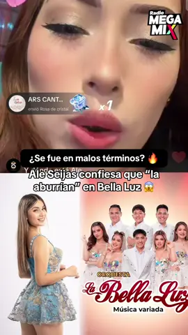 Ale Seijas de Son Del Duke genera polémica al contar que su paso por Bella Luz no fue tan bueno y es que la aburrían 😬. Ahora, se siente mucho más a gusto en Son Del Duke 🎶. ¿La prefieres ahí o te gustaba más en Bella Luz? 🤔 #aleseijas #bellaluz #sondelduke #fyp #viral      