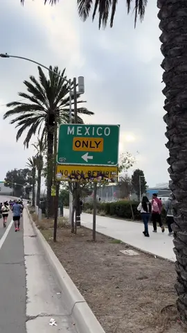 Binational Half Marathon  🇺🇸 San Diego to Tijuana 🇲🇽  @Binational Race #Running #strava #halfmarathon #runner #run 