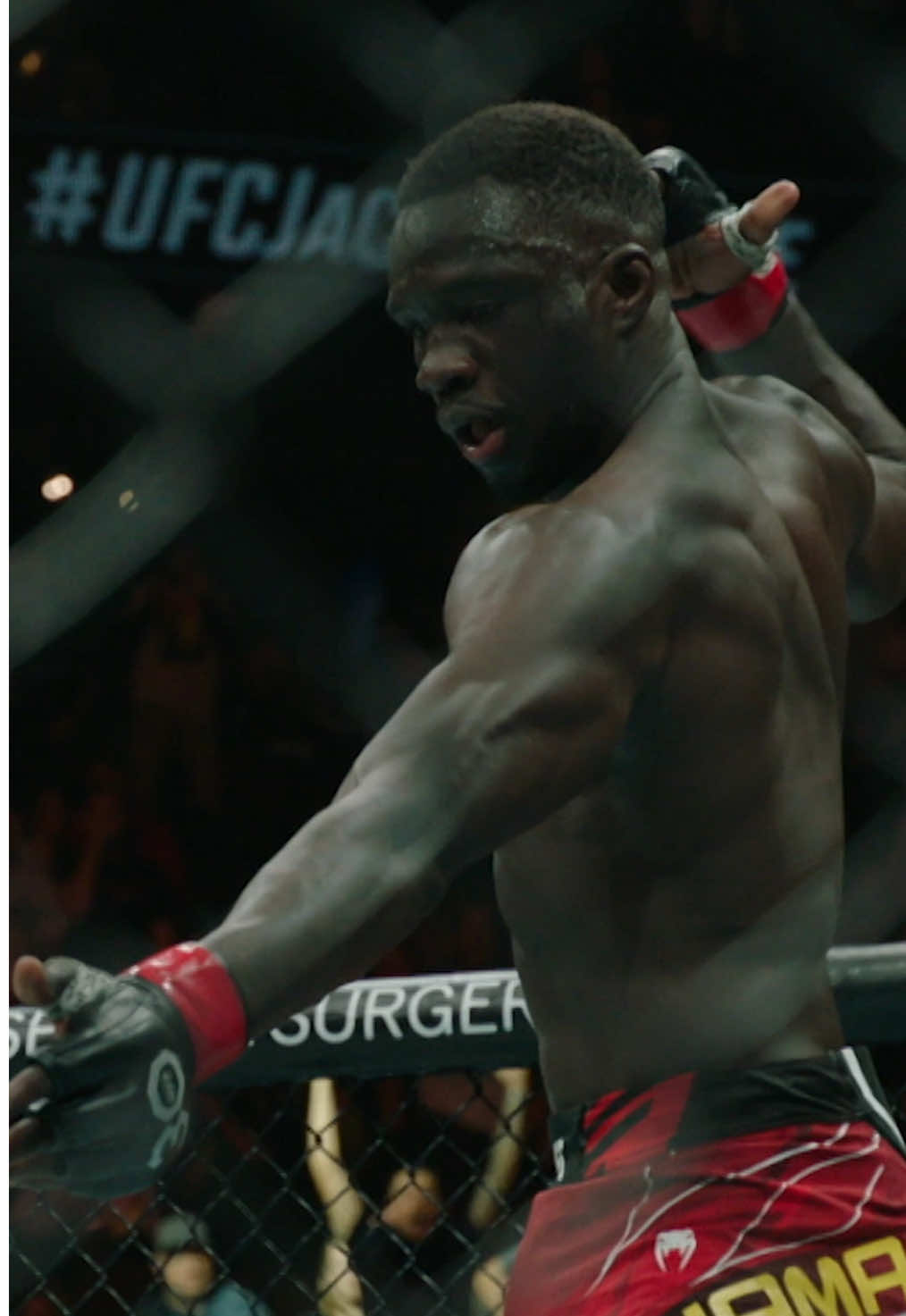 Ready to shine in his first main event 🤩 David Onama headlines THIS SATURDAY! #UFC #mma #davidonama 