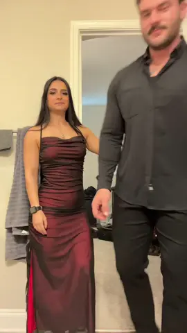 this one was my idea  @Devvin | Online Coach  #weddingseason #weddingguestdress #coupletransition 