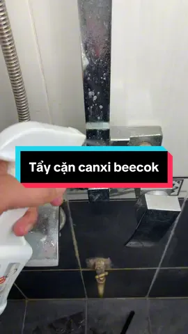 Chai xịt tẩy cặn canxi beecok #hungnl #taycancanxi #taycancanxibeecok 