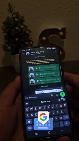 Gboard has everything that you love about Google Keyboard - speed and reliability, glide typing, voice typing, handwriting and more Glide typing - Type faster by sliding your finger from letter to letter Voice typing - Easily dictate text on the go