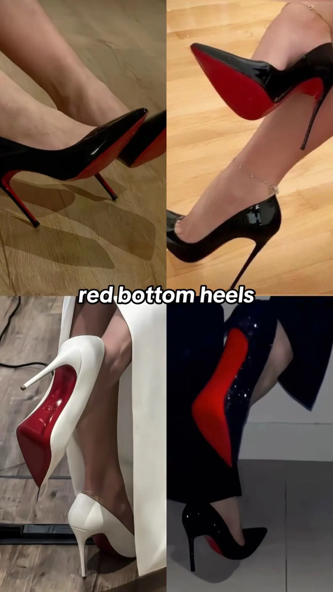 red bottom heels 😻 #louboutin #redbottomheels #fyppppppppppppppppppppppp #fypシ゚viral 