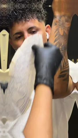 Hope y’all like this awesome tattoo a little black work dark art to fill up some gaps very well executed tag aka for watching and stay tuned for the result @mrtorrez103  #charlotte #clt #queencity #tattoo #torrezinktattoosandpiercings 