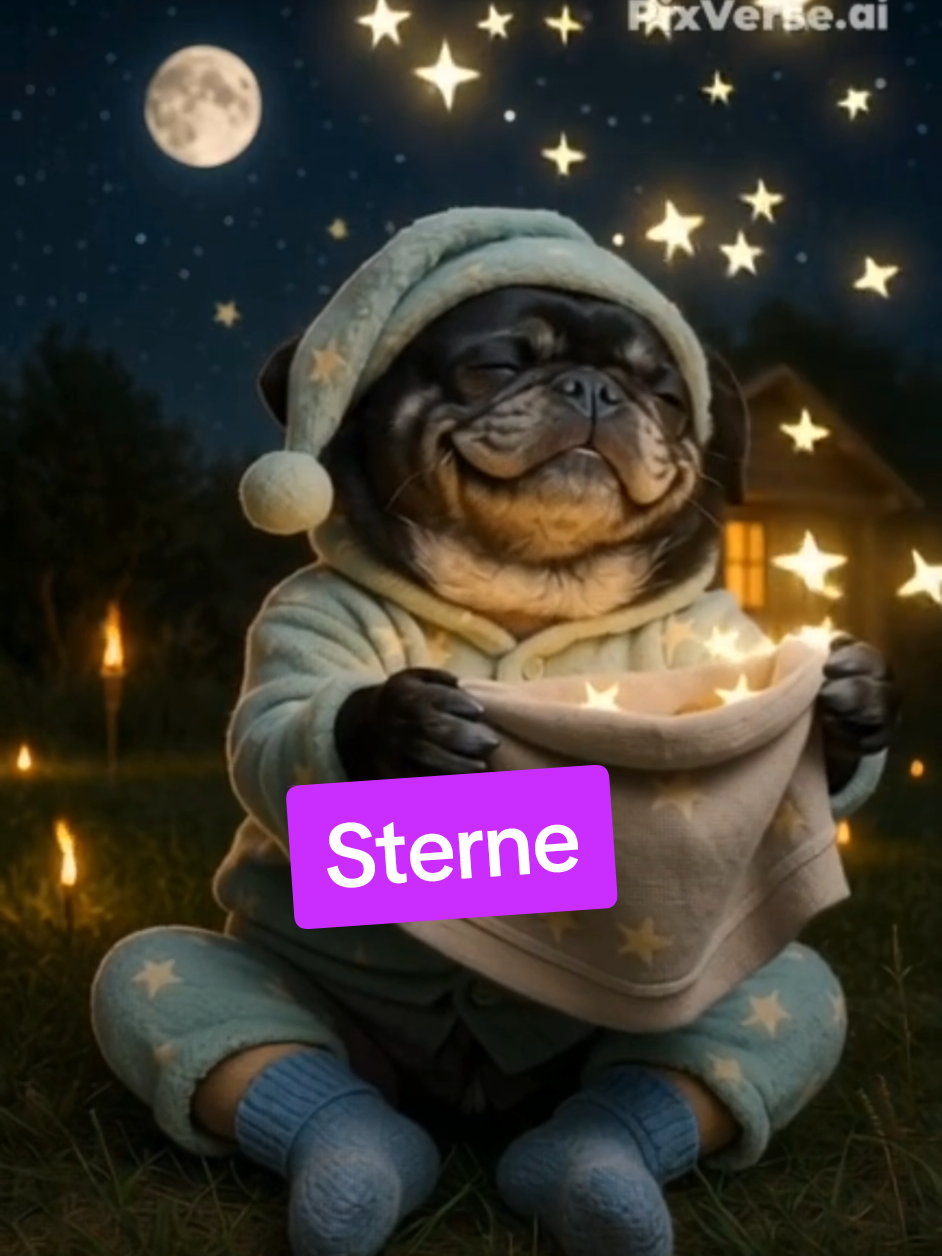 Bringe dir ganz süsse Träume ❤️🐶🐾🌟❤️🌟❤️🌟🫂 #goodnight #gutenacht #dogsoftiktok #dogtok #kaiserinsissi 