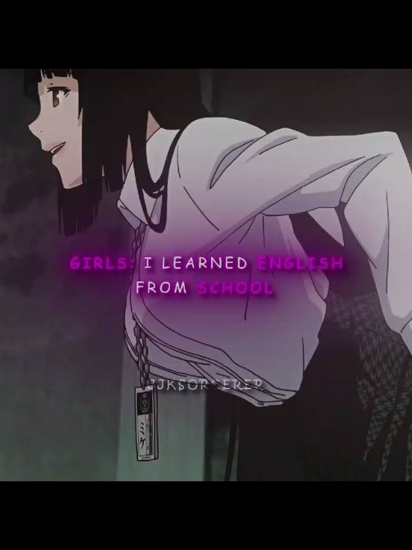 Girls  Learned English from school 💀 | Jujutsu Kaisen #jjk #sukuna #jujustukaisen #gojo #jjk                                      © Copyright - I have no rights on the background music! - I have no rights on the anime images! - Copyright: TV Tokyo Corporation 