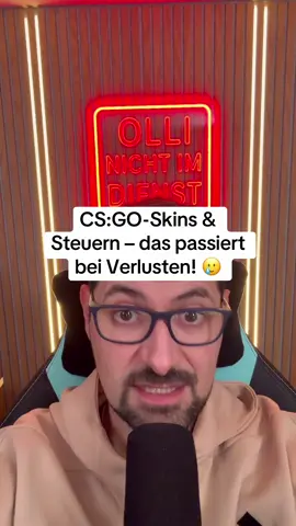 💥 Der CS:GO-Skin-Markt ist abgestürzt – viele sitzen jetzt auf dicken Verlusten. Doch steuerlich kommt’s drauf an, ob du privat oder gewerblich handelst. ⚖️ Egal wie: Ohne saubere Dokumentation (Kauf, Verkauf, Gebühren, Screenshots) erkennt das Finanzamt nichts an. 📂 Wer hier ordentlich nachweist, kann den Crash vielleicht noch steuerlich retten. 💸 #counterstrike #finanzamt #steuern #steuer #verlust 