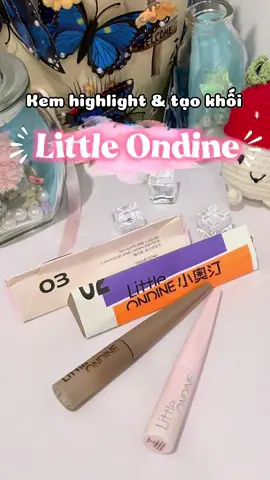 Chỉ cần hai em này là makeup lúc nào cũng xinh 💖 nên thử nha mấy bà🫶#littleondine #taokhoi #batsang #highlight #xuhuong 