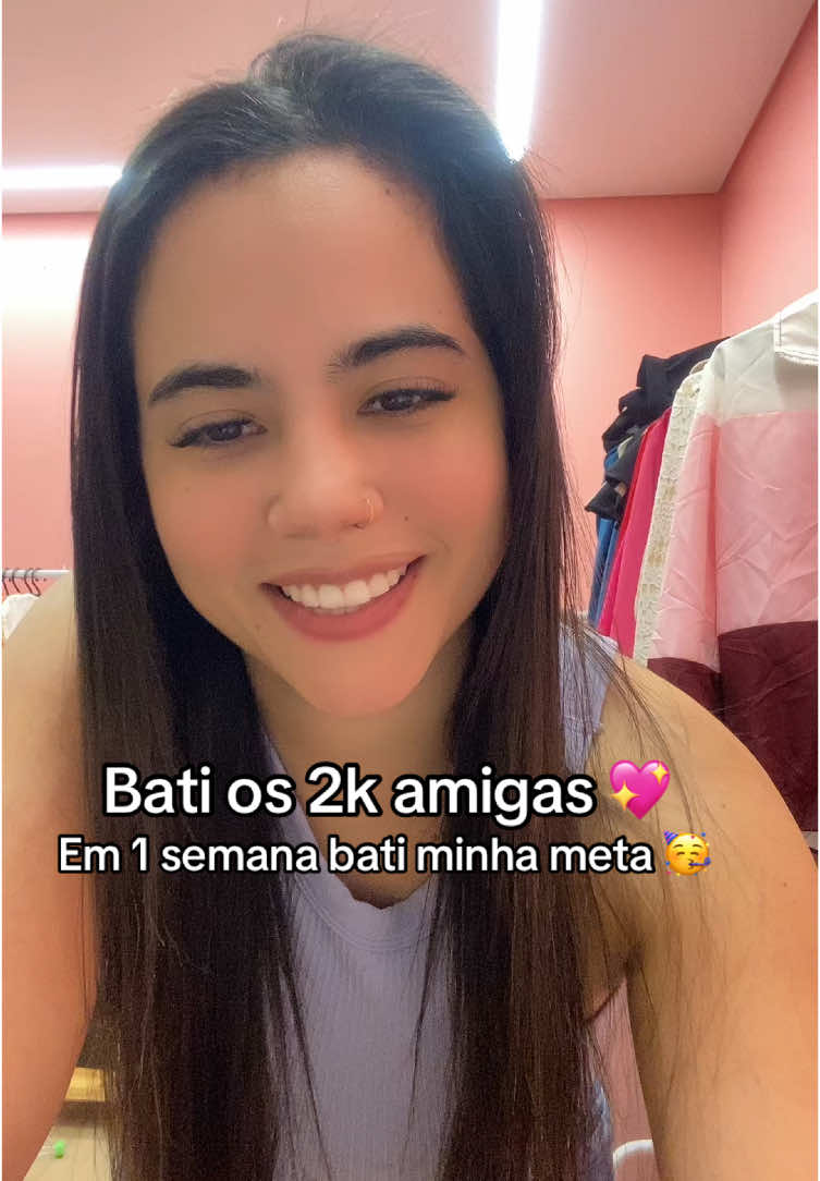 Obrigada amigas 🩷 Graças ao #garotasapoiamgarotas💝🎀✨️ e lives de crescimento 😍🥳🩷