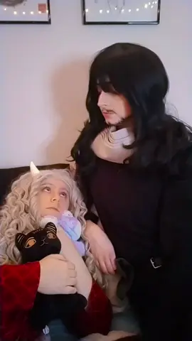 He can't help but worry with every mission he goes on 🥺 Eri: @Lucian 💜 romancalvarycosplays  #dadzawa #erimha #eraserhead #aizawa #mha 