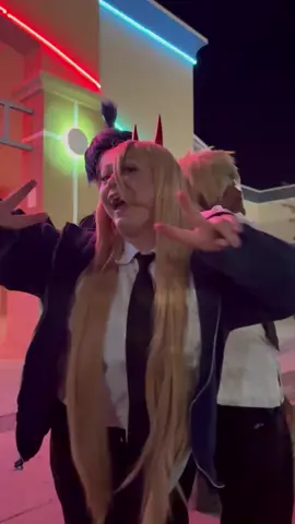The gang cosplayed for the new chainsaw man movie it was amazing what are y’all’s thoughts on it ?  #cosplaycommunity #cosplayercheck #cosplaylife 