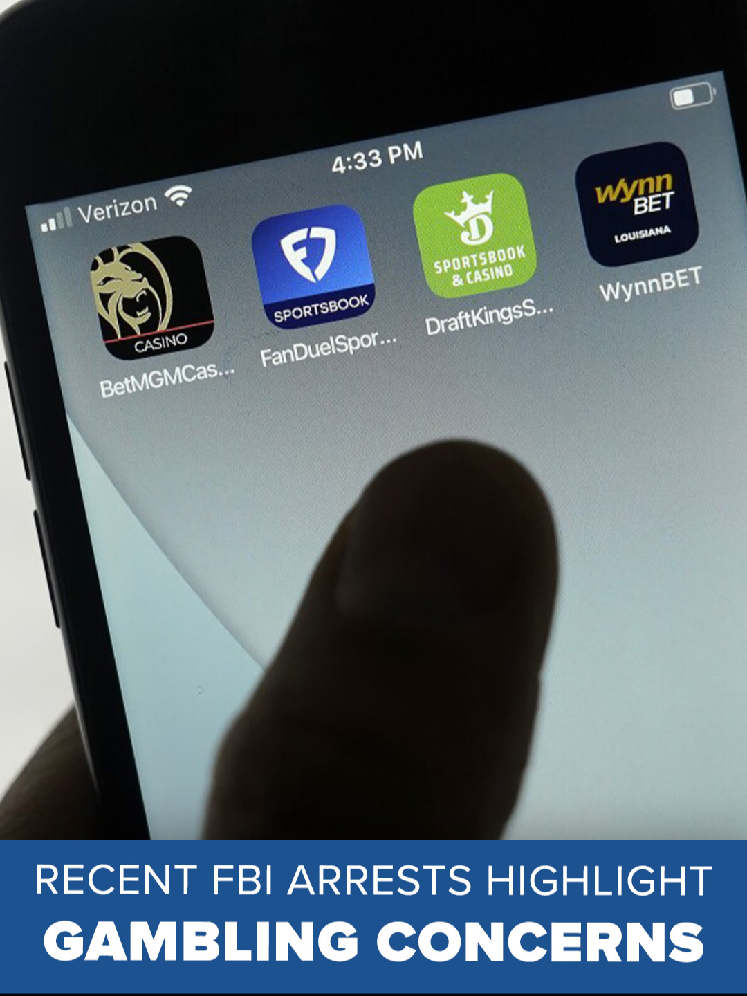 FBI arrests in an alleged illegal gambling scheme are prompting a closer look at problem gambling as mobile betting becomes increasingly accessible in Maryland. The ease of accessing sportsbooks through smartphones has made gambling more convenient than ever, but this increased accessibility is creating new challenges for Maryland residents. 