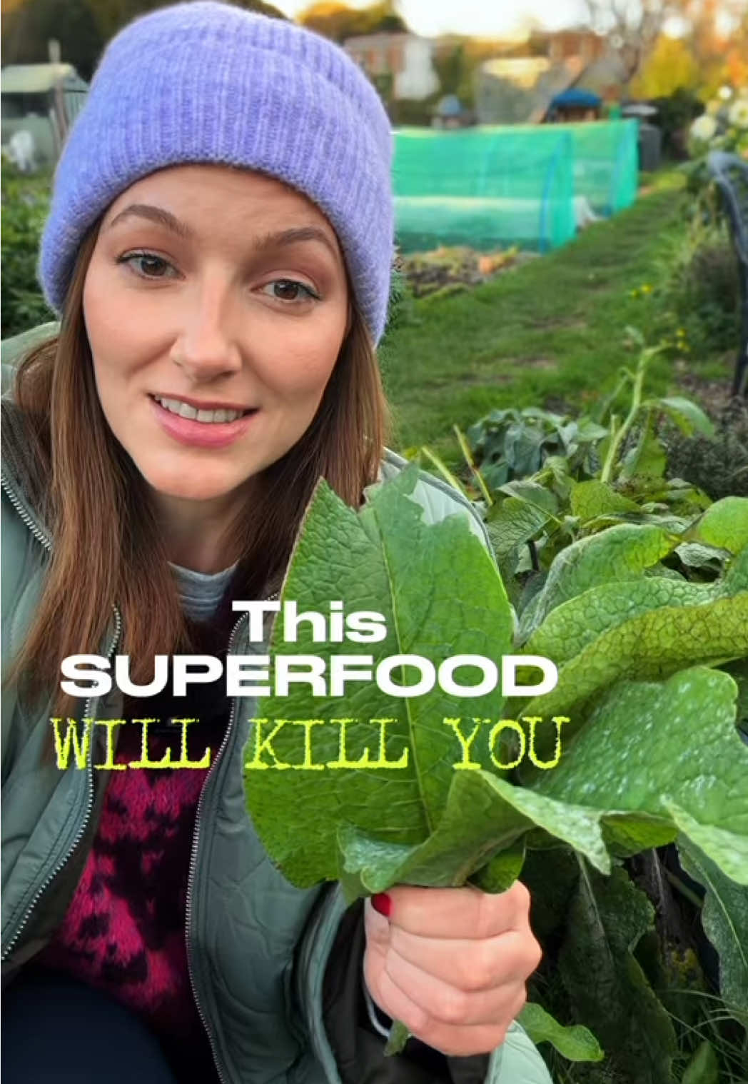 Welp 🥹 turns out this superfood was a poisonous plant all along 🫣 #plantfacts #plantsoftiktok #planthistory #comfrey #allotment 