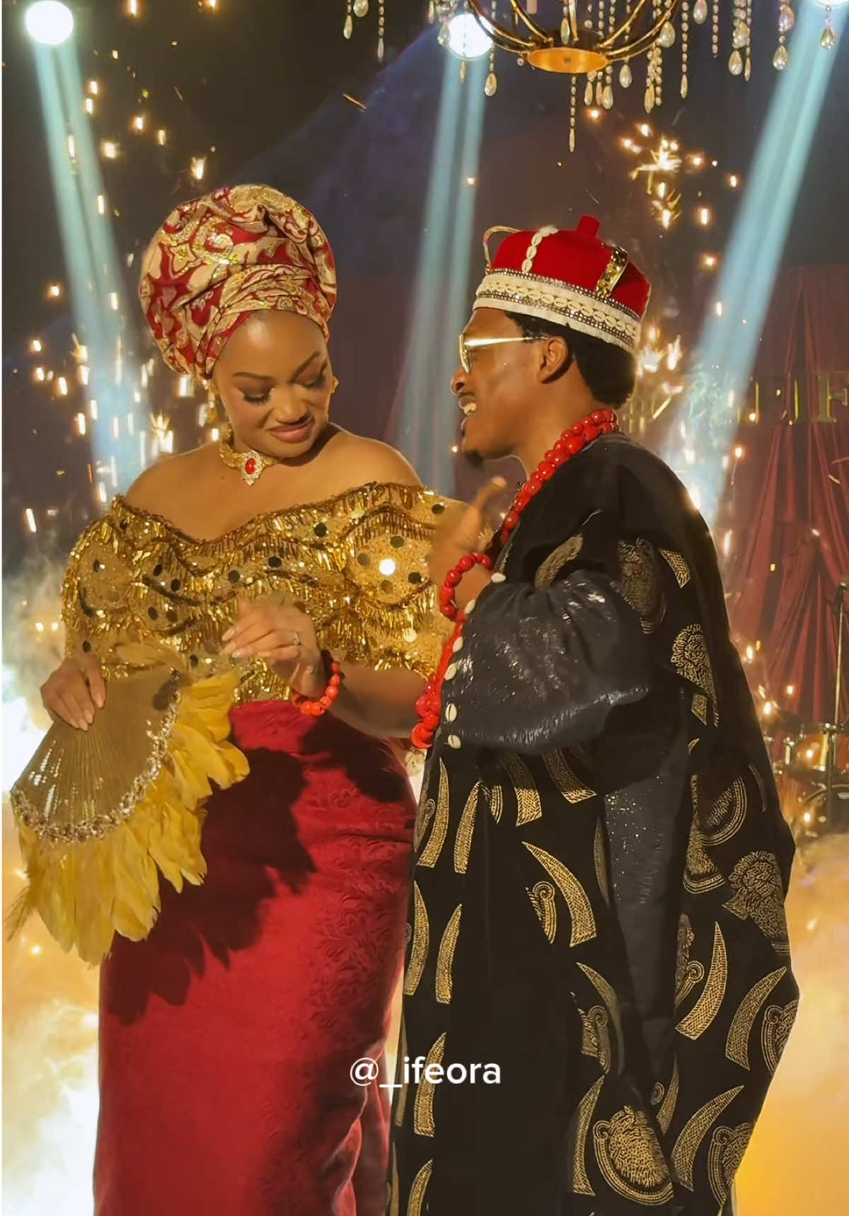 #Ssshhh for #OgeIfunanya  Content Creator @_ifeora  • Bride: @akwa_ugoo • ⁠Groom: @shawnfaqua • Wedding Planner: @shamol_experience @BellaNaija Weddings @asoebibella.live @igboweddingng  #IgboWedding