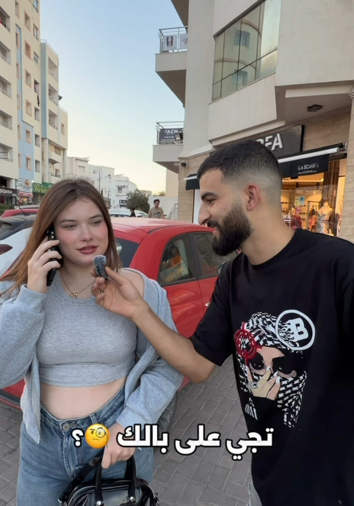 ⁨	كان ماتحكي حتى كلمة ناخذلك أي حاجة تجي على بالك 🤩 ؟⁩