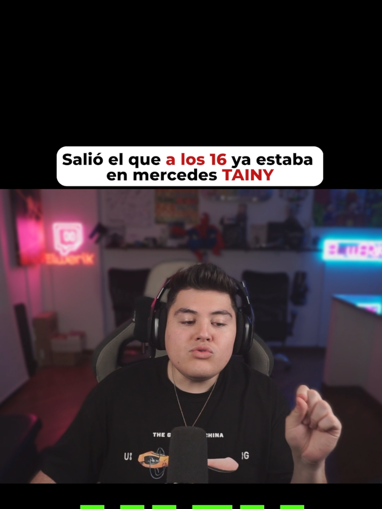 salió el que a los 16 ya estaba en mercedes @tainy  #monstruo #tainy #feid