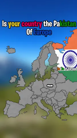 Poland Pakistan of Europe 🇵🇰 🇵🇱!? #polandindiaofeurope#india#pakistan#mapping