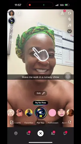 @snapchat #SnapchatImagineAI Snapchat really said runway ready! 💃🏾✨ The AI Imagine lens had me strutting like I was at Fashion Week, baby! Try it out yourself — open Snapchat → Lens carousel → search ‘imagine’ → tap AI Imagine lens → and create your fantasy. Tag me so I can see your runway moment 👑 #SnapchatImagineAI #StyledByLove #LifestyleOfLove77 