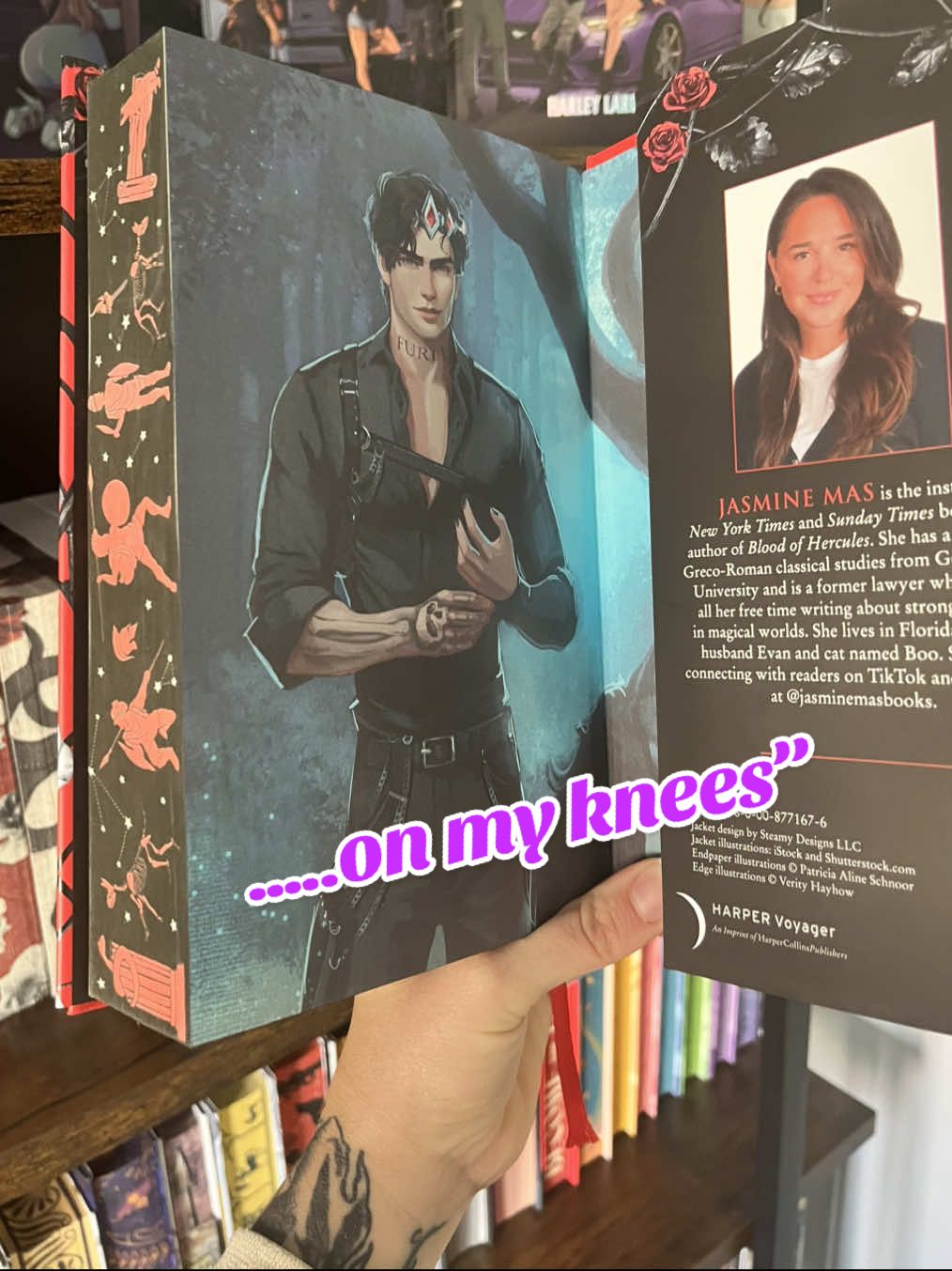 This. F**king. Man 🫦🖤 have you read bonds of Hercules yet!?@★jm @HarperCollinsUK @Harlequin Trade Publishing #bondsofhercules#bloodofhercules#jasminemas#books#bookcollection 