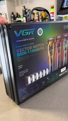 VGR V668 chega até 11.000 RPM👀 #barber #barbershop #fy #vgr #cabelo 
