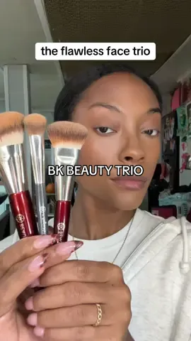 The only brushes you’ll need for a flawless base  #bkbeauty #bkbeautybrushes #flawlessbase #makeup #makeupbruhes 
